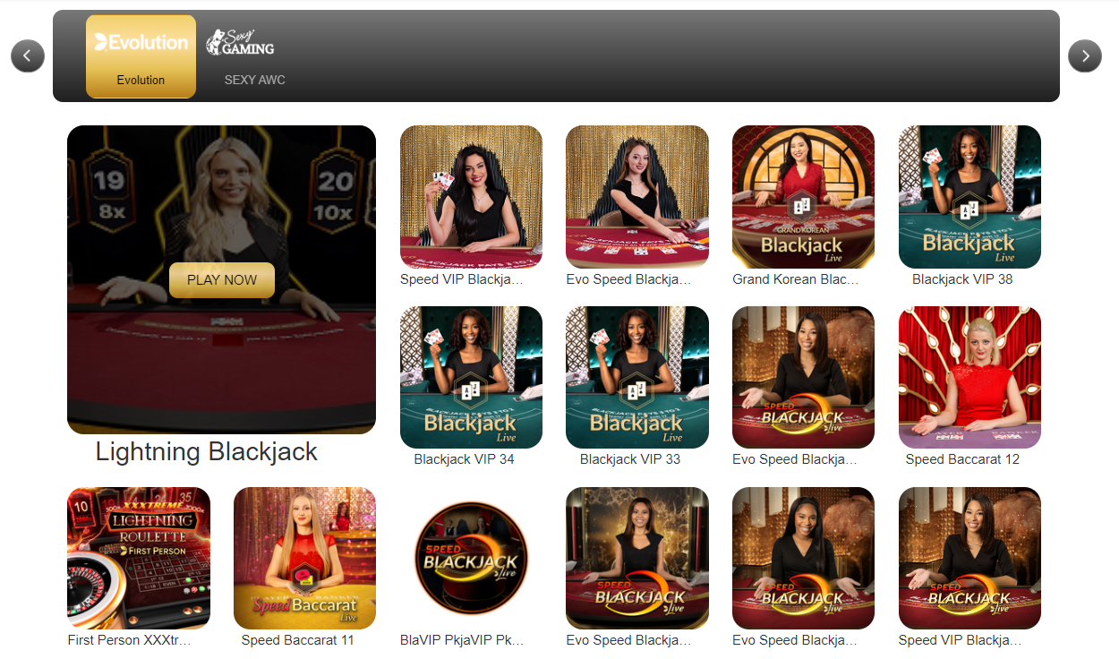 Live Casino Games